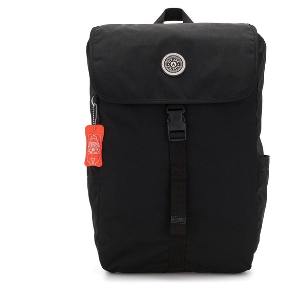 NWOT Kipling Boost-It Collection: Unisex Padded Laptop Backpack - Brave Black - Picture 2 of 16